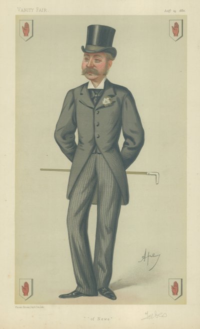 Sir Charles John Forbes od Carlo Pellegrini