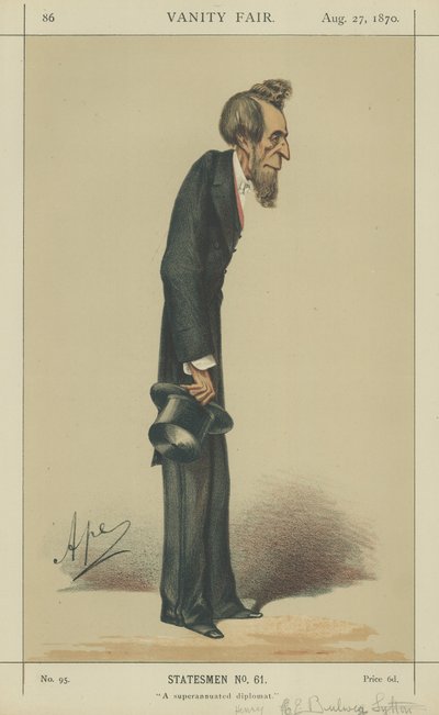 Sir Henry Bulwer od Carlo Pellegrini