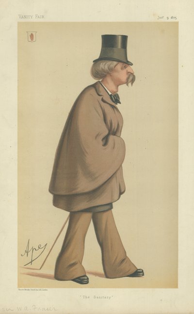 Sir William Augustus Fraser z Moraru od Carlo Pellegrini
