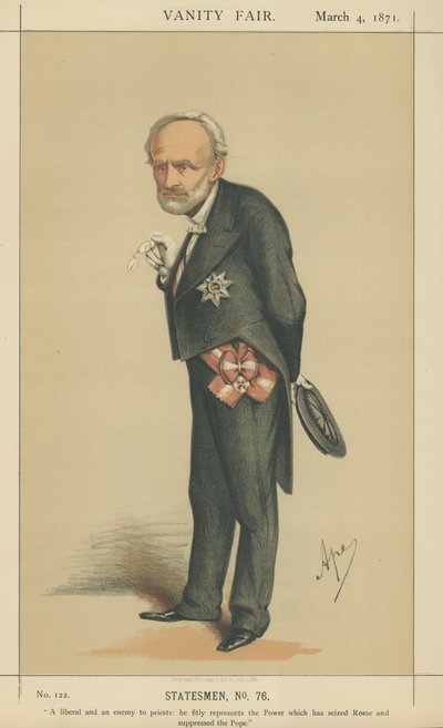 Rytíř Charles Cadorna od Carlo Pellegrini