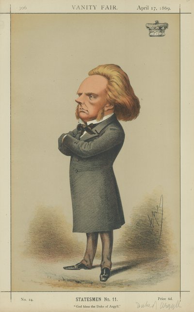 vévoda z Argyllu od Carlo Pellegrini