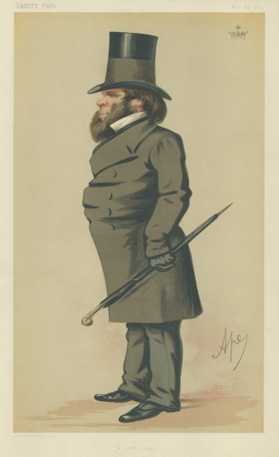 vévoda z Buckinghamu od Carlo Pellegrini