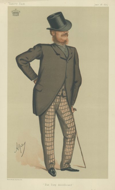 hrabě z Abergavenny od Carlo Pellegrini