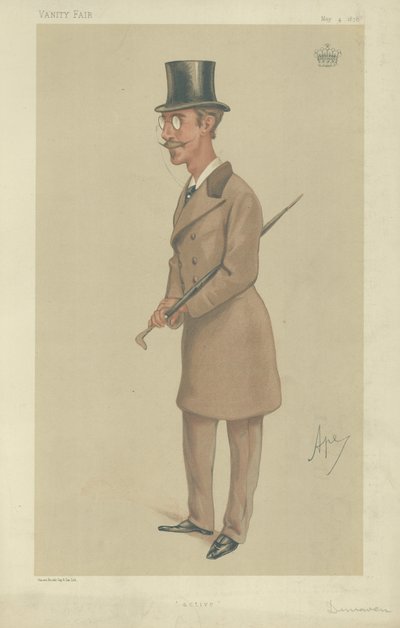 Hrabě z Dunraven a Mount-Earl od Carlo Pellegrini