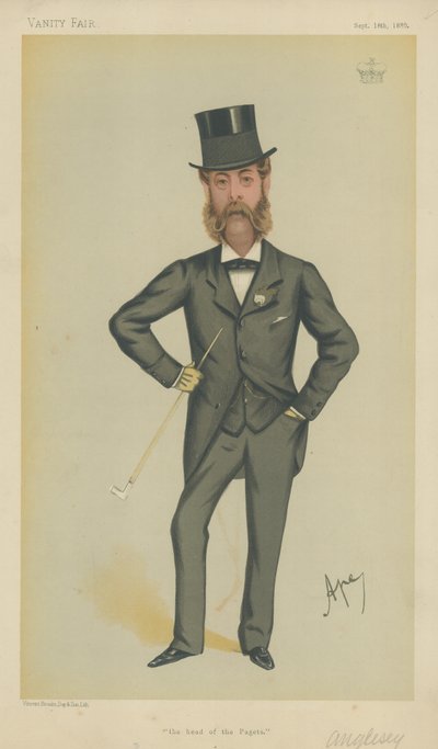 markýz z Anglesey od Carlo Pellegrini