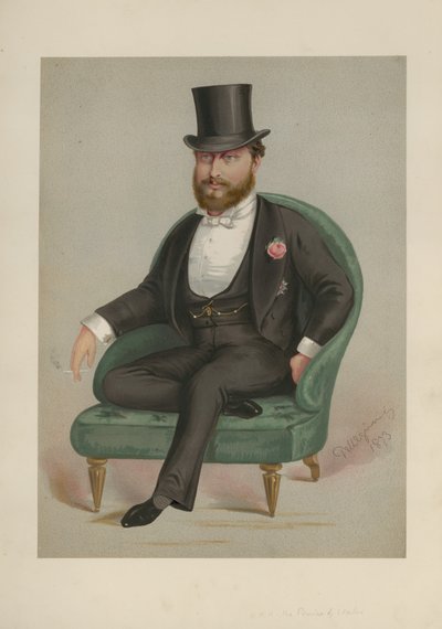 Princ z Walesu od Carlo Pellegrini