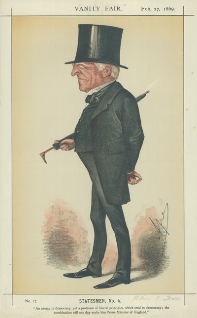 Správný čest Robert Lowe od Carlo Pellegrini