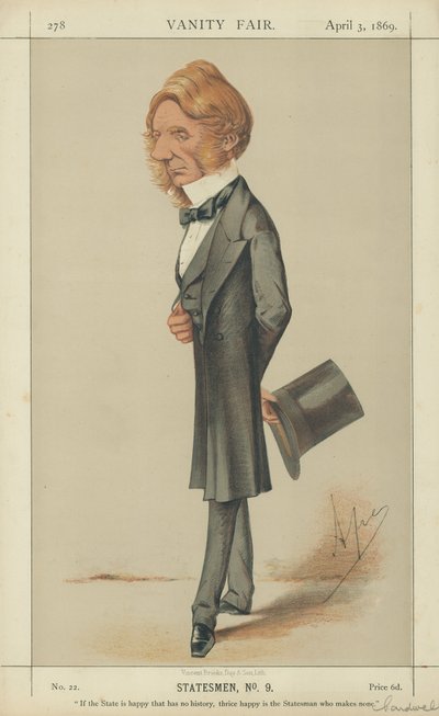 Ctihodný Edward Cardwell od Carlo Pellegrini