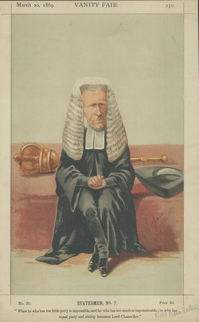 William Page Wood, baron Hatherley od Carlo Pellegrini
