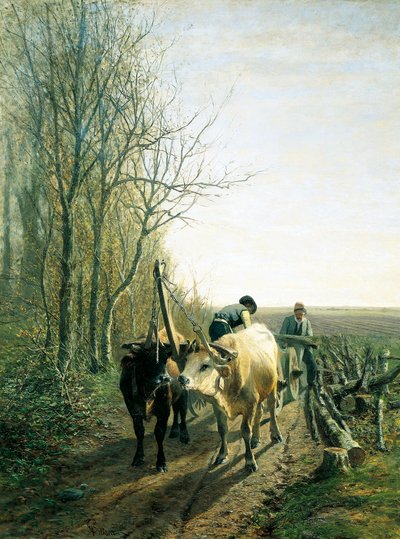 Předpokládaná daň (voli zapřaženi do vozu) od Carlo Pittara