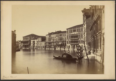Canal Grande od Palazzo Grimani po S. Polo od Carlo Ponti