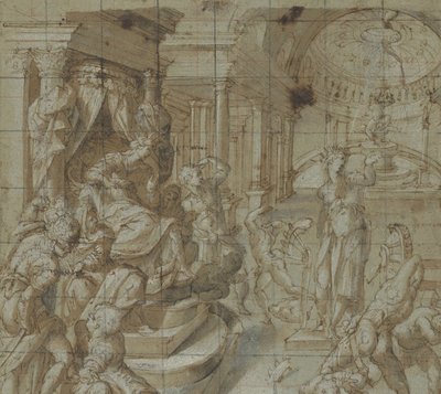 Umučení svaté Kateřiny Alexandrijské, 1560-70. od Carlo Portelli