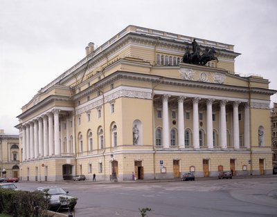 Alexandrinské divadlo v Petrohradě, 1828-1832 od Carlo Rossi