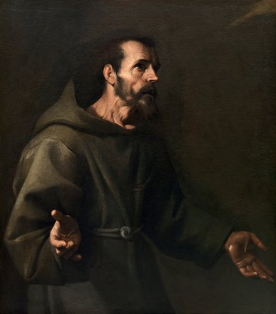 Svatý František přijímá Stigmata, cca 1611. od Carlo Sellitto