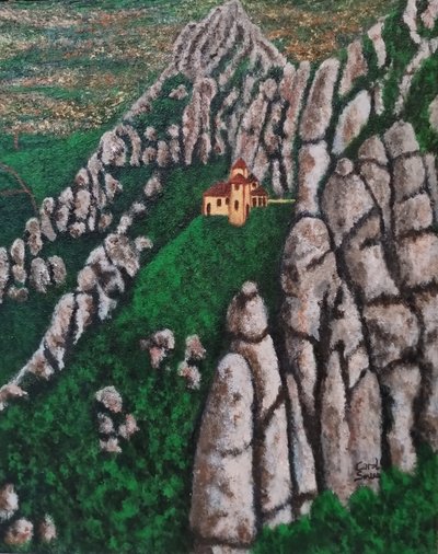 Santa Cova de Montserrat od Carol Sousa Cuello