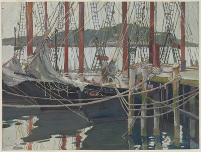 Idle Days, Gloucester, Massachusetts od Caroline Coit