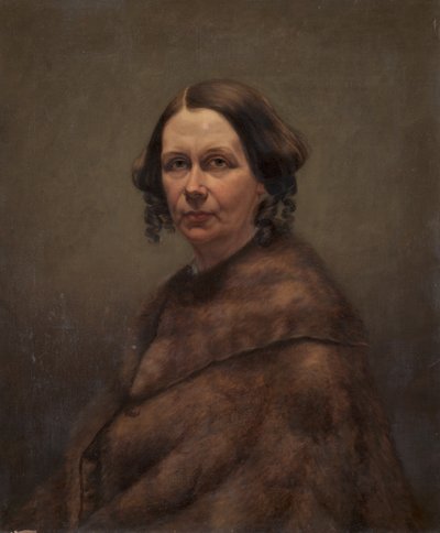 Paní Gossová (olej na plátně) od Caroline L. Ormes Ransom