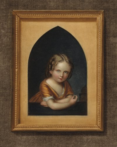 Portrét dítěte od Caroline Sattler Tridon