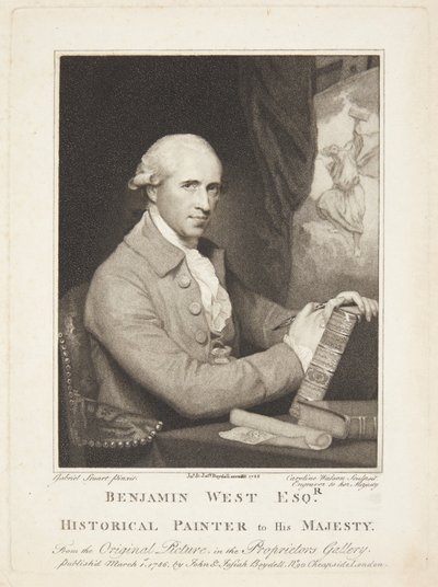 Benjamin West od Caroline Watson