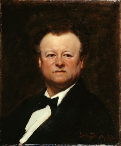 Francouzsky: Portrait de Jean-François Berthelier (1830-1888), chanteur od Carolus Duran