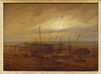 Am Meeresstrand - Au bord de la mer ... od Caspar David Friedrich