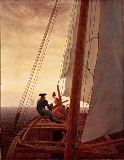 O námořníkovi od Caspar David Friedrich