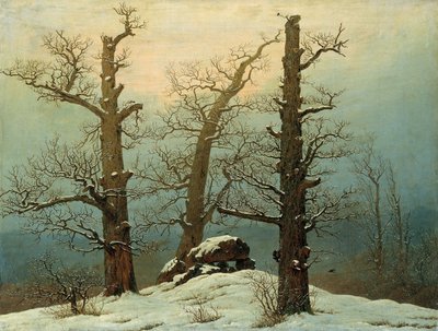 Cairn ve sněhu, 1807 od Caspar David Friedrich