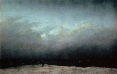 Mnich u moře od Caspar David Friedrich