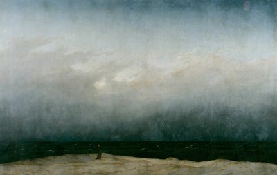 Mnich u moře od Caspar David Friedrich