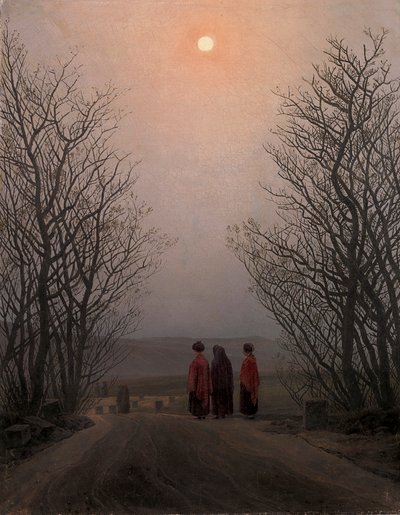 Velikonoční ráno od Caspar David Friedrich