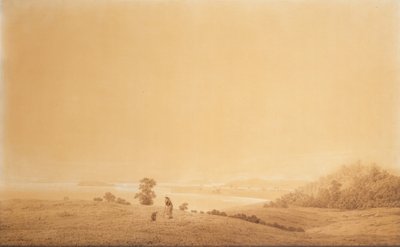 Německy: Die Ostküste der Insel Rügen mit Schäfer Východní pobřeží ostrova Rujána s pastýřem od Caspar David Friedrich