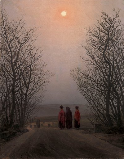 Německy: Ostermorgen Easter Morning od Caspar David Friedrich
