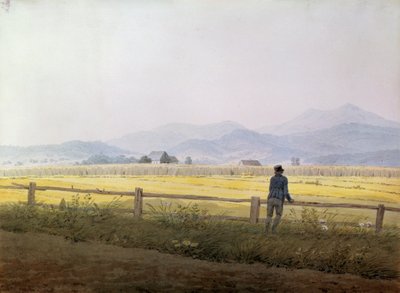 Krajina, začátek 19. století od Caspar David Friedrich