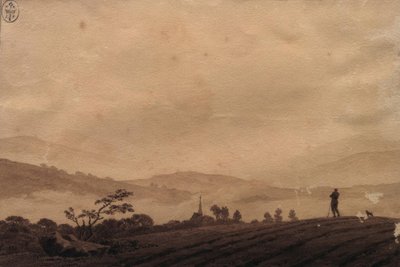Mlhavé ráno od Caspar David Friedrich