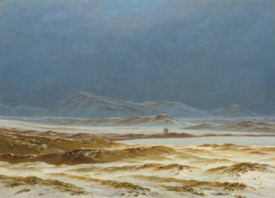 Severní krajina, jaro, kolem roku 1825 (olej na plátně) od Caspar David Friedrich