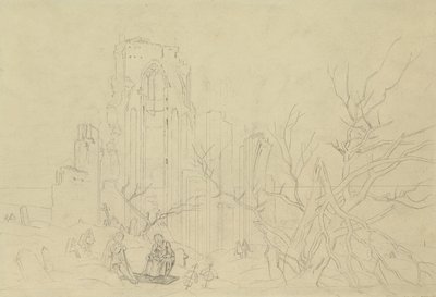 Studium na zimu, 1803 od Caspar David Friedrich