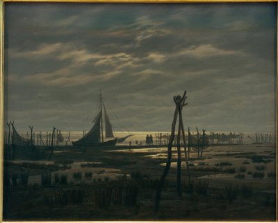 Sumpfiger Strand od Caspar David Friedrich