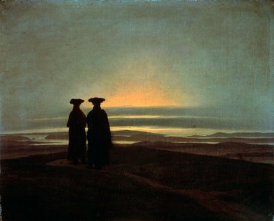Sunset Brothers, mezi 1830 a 1835. od Caspar David Friedrich
