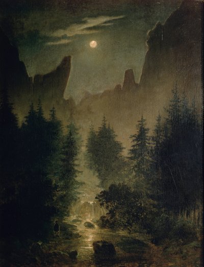 Uttewalder Grund od Caspar David Friedrich