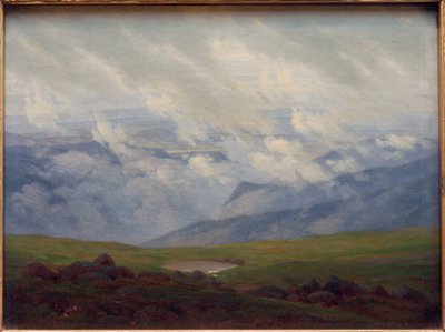 Pohybující se mraky od Caspar David Friedrich