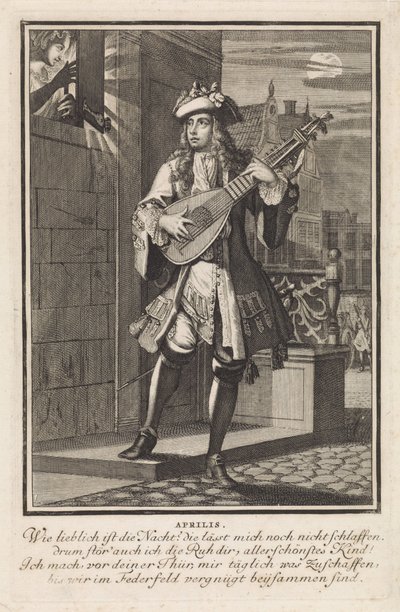 Duben od Caspar Luyken