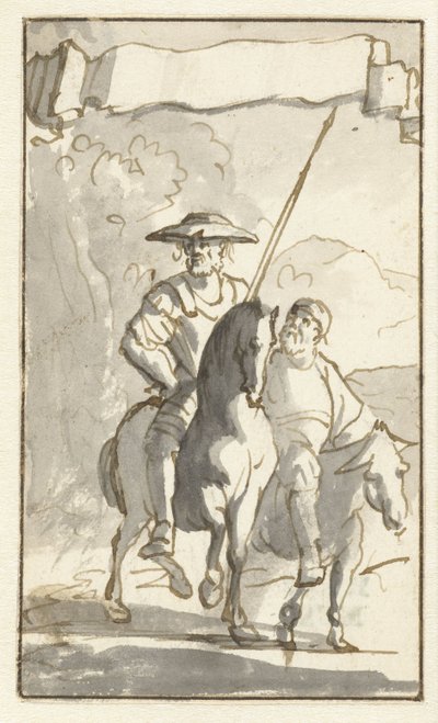 Titulní tisk Dona Quijota Návrhy pro pátý díl Histoire de l