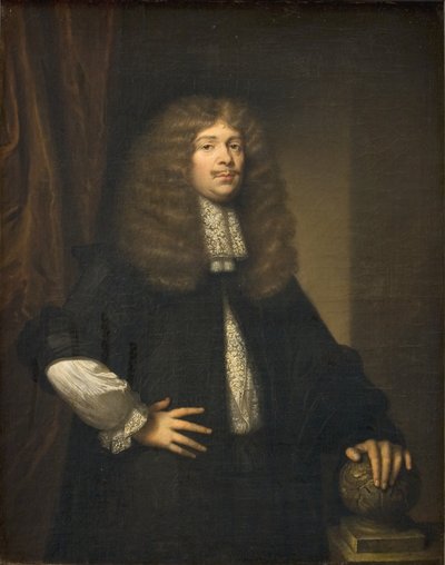 Coenraad van Beuningen (1622-1693)?, purkmistr Amsterdamu od Caspar Netscher