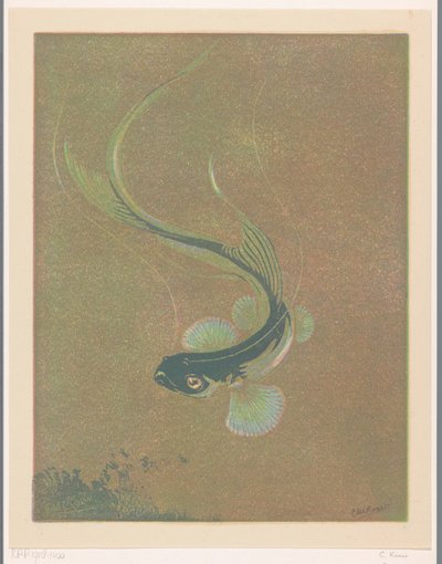 Plavání ryb Plavající ryby (původní název) od Casper M.L. Kouw (signed by artist)