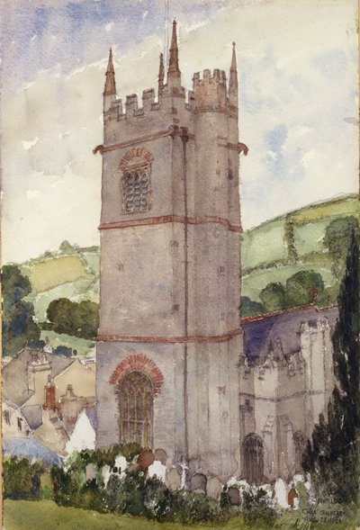 Kostelní věž, Marldon od Cass Gilbert
