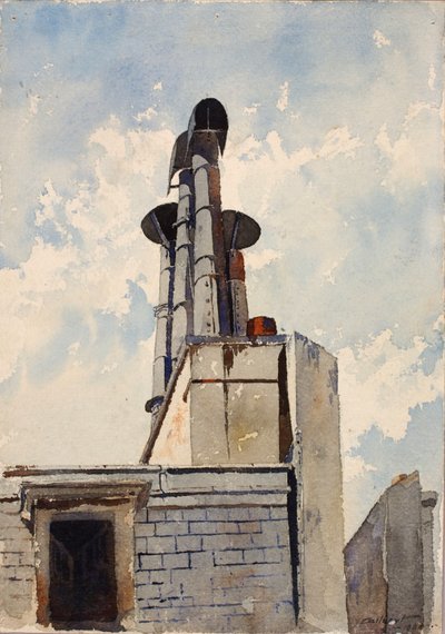 Latinská čtvrť, Paříž, 1880. od Cass Gilbert