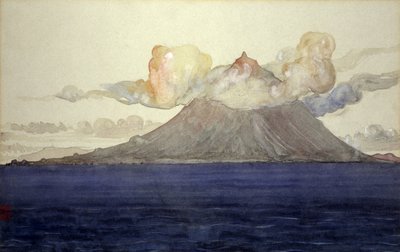 Mt. Pico, Azorské ostrovy, 1905. od Cass Gilbert