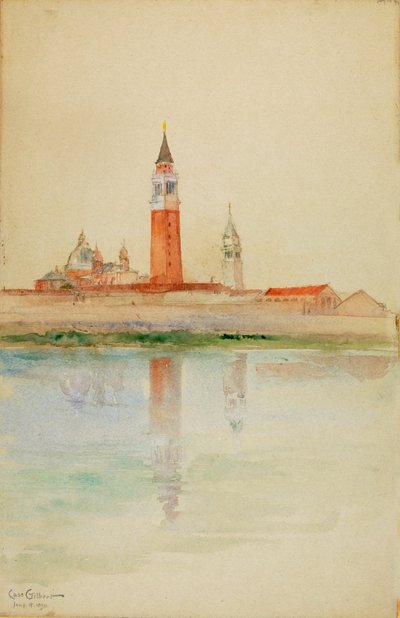 San Giorgio Maggiore, Benátky, 1898. od Cass Gilbert