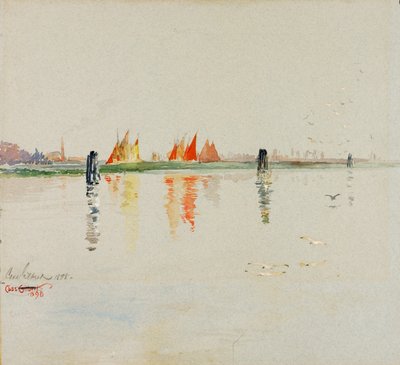 Laguna, Benátky od Cass Gilbert