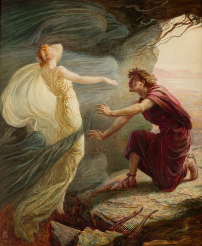 Orfeus a Eurydika od Catharine Adelaide Sparkes